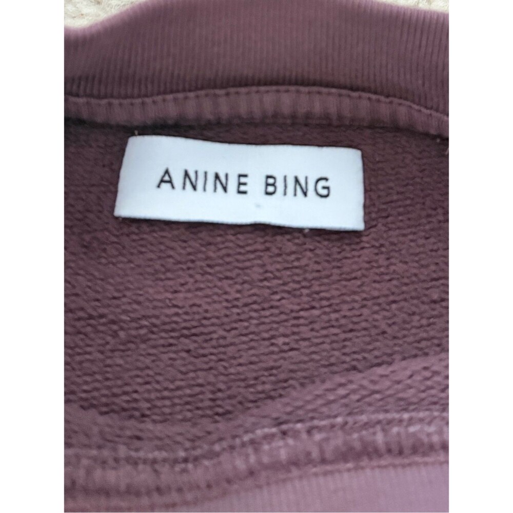 Anine-bing Women's Brown and Purple Sweatshirt - Picture 5 of 10